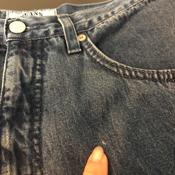 LES COPAINS Vintage highwaisted tapered flowy viscose Jeans, sz 28 - Picture 15 of 17